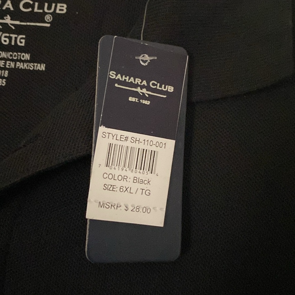 Men's Black Polo Shirt - Picture 3 of 3